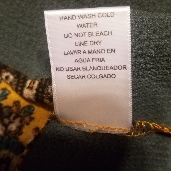 Zenobia Gold and Teal Tank - Picture 5 of 7